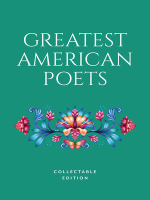 cover image of Greatest American Poets